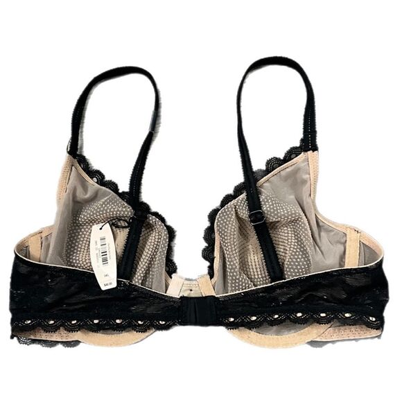 Victoria’s Secret Unlined Semi Demi underwire lace bra black 34C - Picture 7 of 7